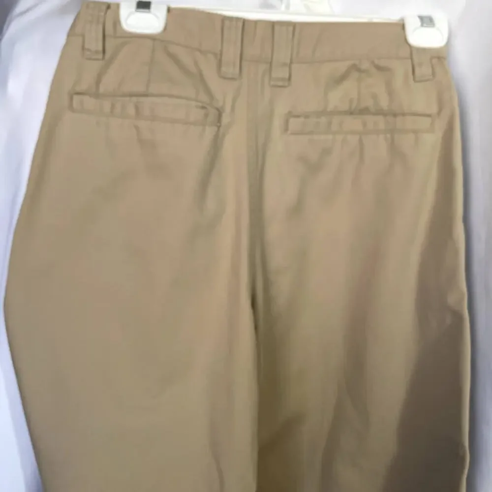 SKU 1495 Old Navy Teen Size 18 Pleated Pants Jeans Tan